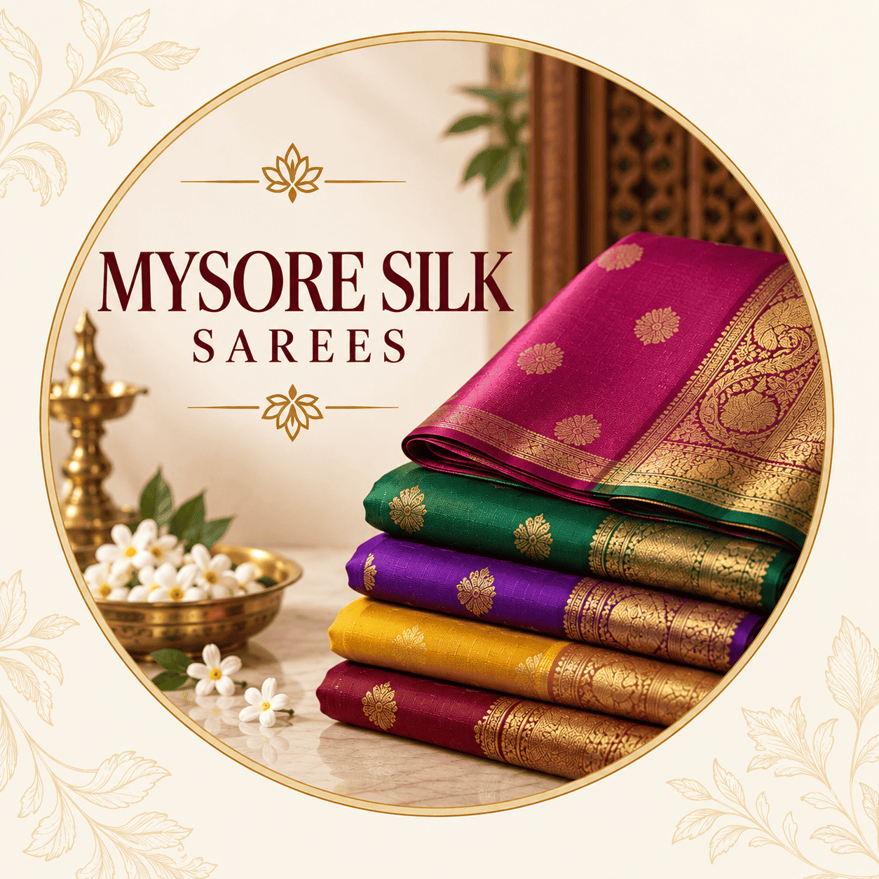 Mysore Silk Sarees